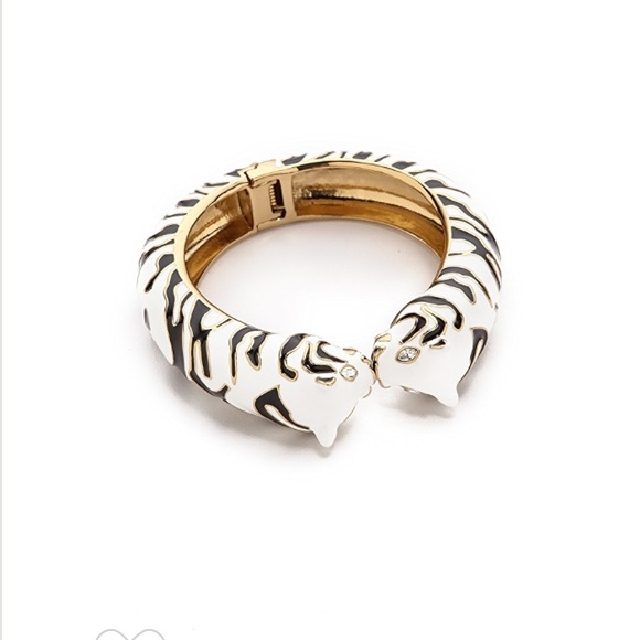Kate Spade Lucky Streak Tiger Bangle Bracelet - Picture 4 of 5